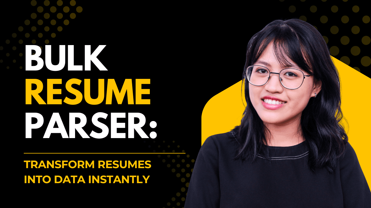 Top 1 Bulk Resume Parser Tool for Fast & Accurate CV Conversion