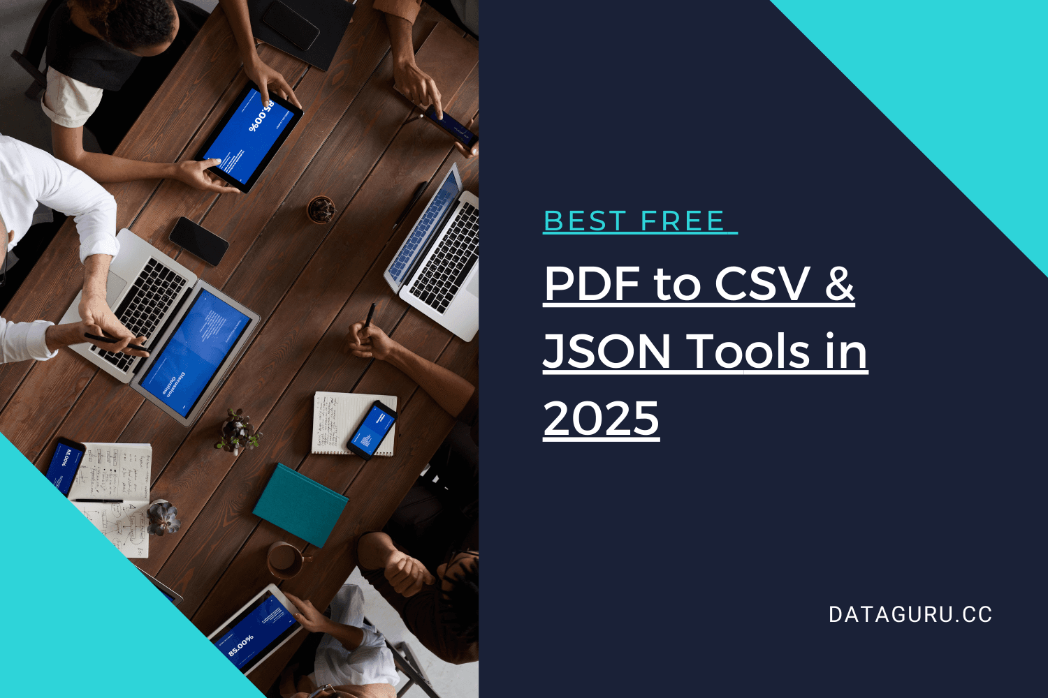 Best Free PDF to CSV & JSON Tools in 2025