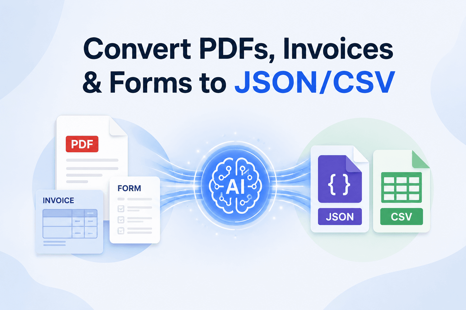AI Smart Parser – Convert PDFs, Invoices & Forms to JSON/CSV | DataGuru.cc