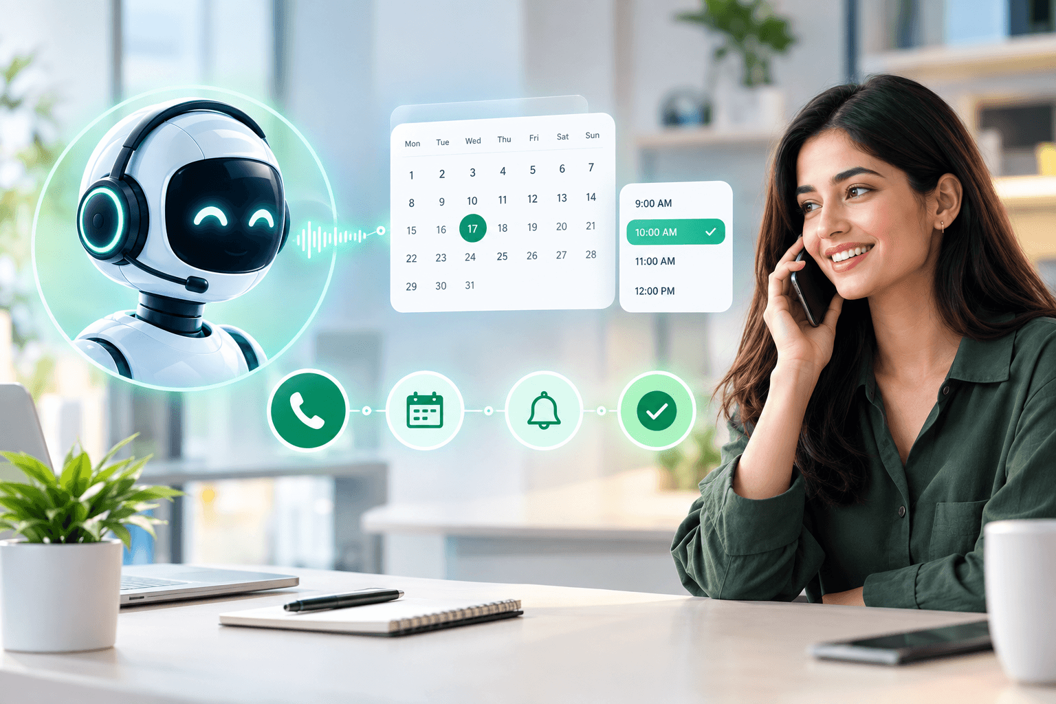 AI Voice Agents for Appointment Scheduling & Reminders