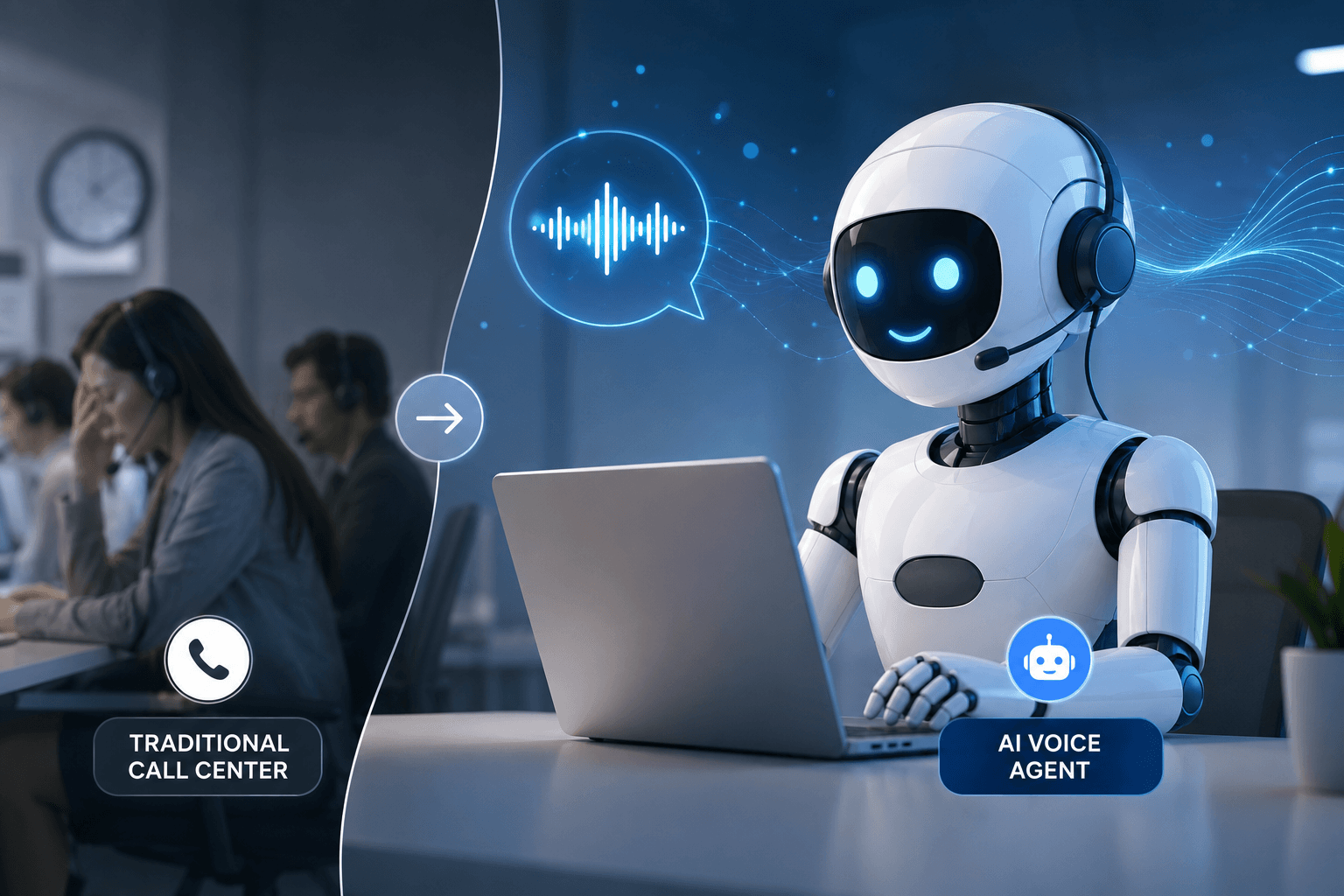 How AI Voice Agents Are Replacing Traditional Call Centers in 2026