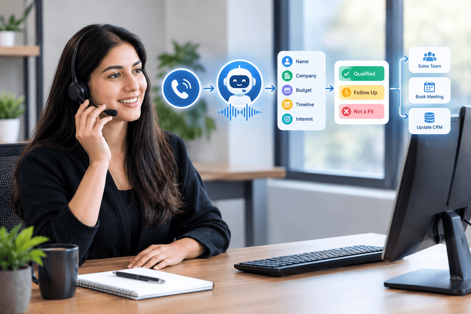 How AI Voice Agents Qualify Leads Automatically